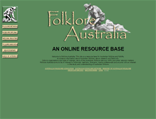 Tablet Screenshot of folklore-network.folkaustralia.com